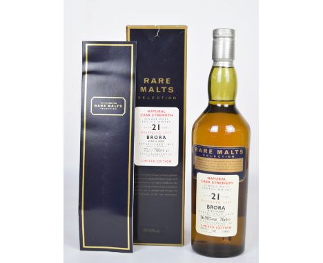 Brora Distillery Rare Malts Selection Natural Cask Strength 21 year old (Distilled 1977, bottled 1998) Single Malt Scotch Whi