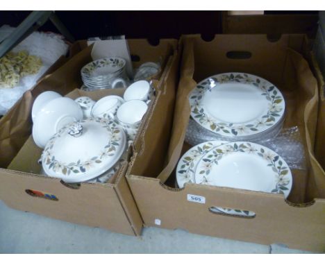 An extensive Wedgwood 'Beaconsfield' part dinner and tea service