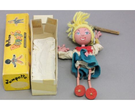 Boxed Pelham Puppet, girl with blonde hair