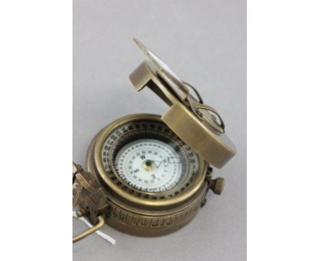 TG Co Ltd compass 1940 MK111 with crows foot military stamp