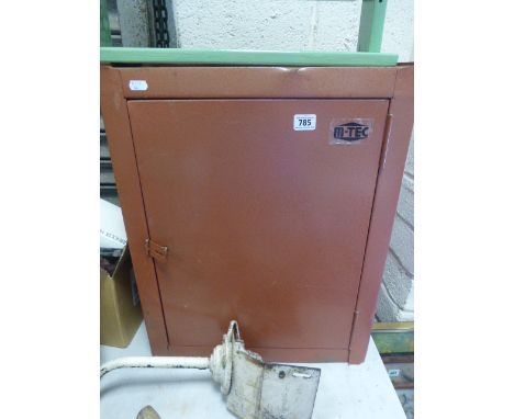 Industrial Metal Cabinet with Shelf