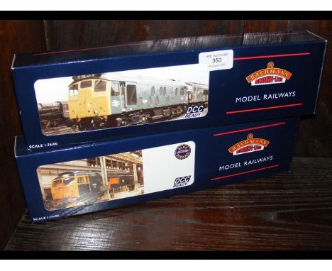 A boxed Bachmann diesel loco and one other 