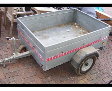 A Caddy 535 two wheel trailer