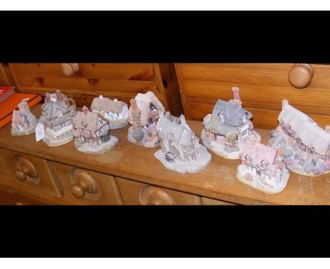Ten Lilliput Lane model cottages