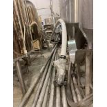 NSI NEWLAND flex auger malt delivery system with transition and control panel , model 500, approx 25