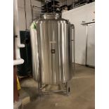 NSI NEWLANDS 18 hl insulated hot liquor tank with CIP spray ball, model HLT-18H, serial 2016-028, 48