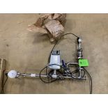 Siemens flow meter module with rtd probe, solenoid valve and manual butterfly valve, flow meter code