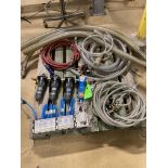 LOT OF PALLET, Altas Capco model CRN 0E02392.6C air filter and Walker 1/2 in model A058MS-NPT inline