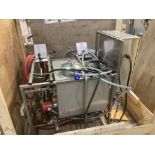 2 station electric heater keg washer with Sankey D keg connection, model 08-16-J-161316, 1 hp