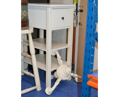3 POINT LIGHT FITTING &amp; SINGLE DRAWER UNIT   