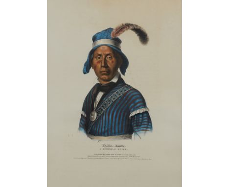 Thomas Loraine McKenney (American, 1785-1859) and James Hall (American, 1793-1868). Hand-colored lithograph from the "History