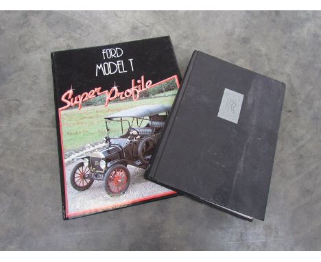 Two books "Rolls-Royce The Complete Works" and "The Ford Model T"