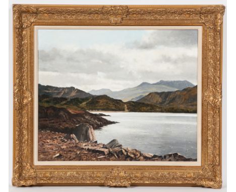 * WALTER ROBIN JENNINGS (1927 - 2005),
LOCH EILT
oil on canvas, signed 'W. R. Jennings'
49cm x 59cm
Framed
Note: Walter Robin