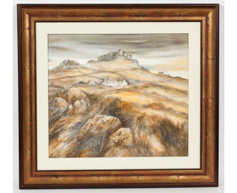 * GILLIAN MCDONALD, 
BOULDER FARM 
watercolour on paper, signed 
46cm x 54cm
Framed and under glass