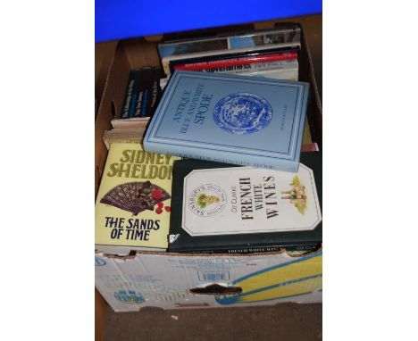 Quantity of assorted books to include antique blue and white spode by Sidney B Williams and others