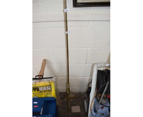 Brass standard lamp minus fittings