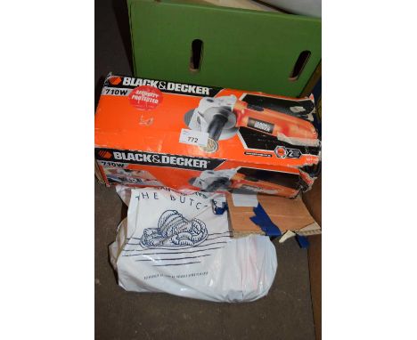 Black &amp; Decker 710 watt angle grinder