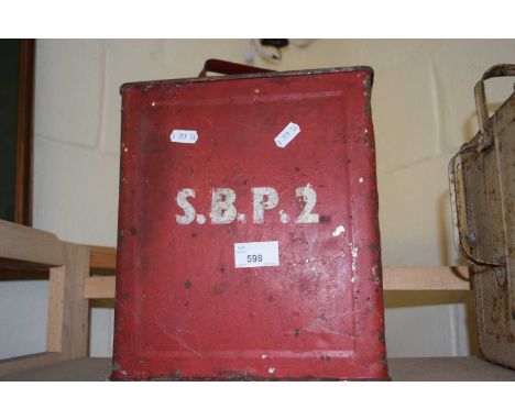 SM&amp;BP Ltd red oil can