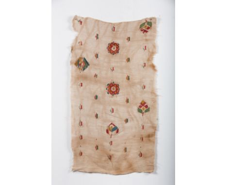  A big antique linen fabricEgypt, 6th - 7th century Cm 50,00 x 86,00 22.00 % buyer's premium on the hammer priceVAT margin sc