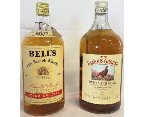 Bell's Old Scotch Extra Special Whisky&nbsp;1.75L and The Famous Grouse Finest Scotch Whisky 2L