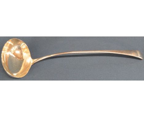 Large&nbsp;Peter &amp; Ann Bateman&nbsp;silver ladle,&nbsp;London 1791, 5.58ozt&nbsp;