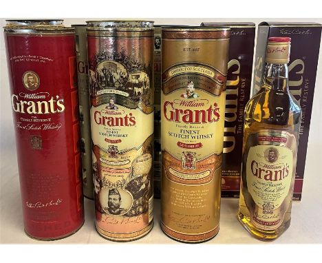 9 70cl Grant's Finest Scotch Whisky Family Reserve, ( 2 boxed, 6 in tubes)