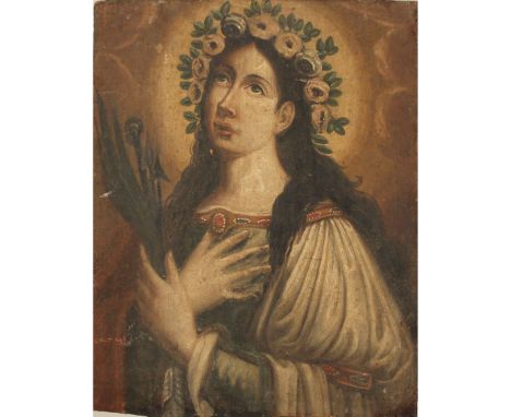 Dipinto ad olio su tavola. Cm 49x38Oil painting on panel. 49x38cm