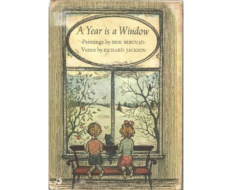 A Year is a Window by Richard Jackson. Childrens Unsigned unnumbered small hardback book with dust jacket published in 1964 i