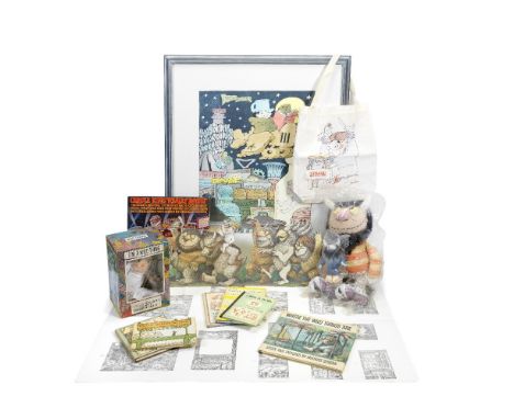 SENDAK (MAURICE)An extensive collection, assembled over the past 30 years, of the works of Maurice Sendak,  comprising some 3