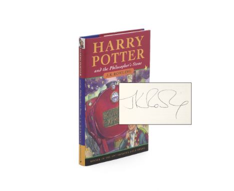 ROWLING (J.K.)Harry Potter and the Philosopher's Stone, FIRST EDITION, THIRD IMPRESSION, SIGNED BY THE AUTHOR on the dedicati