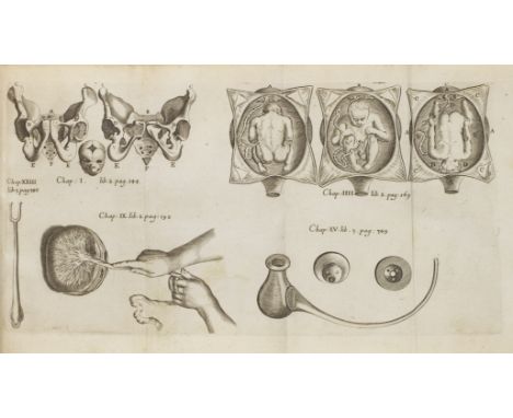 MEDICINEMAURICEAU (FRANCIS) The Diseases of Women with Child, and in Child-bed... translated by Hugh Chamberlen... by whom th