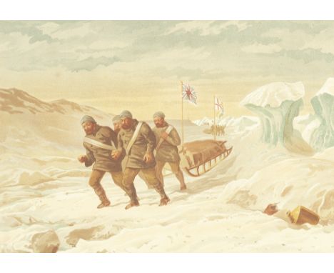 POLARMOSS (EDWARD L.) Shore of the Polar Sea. A Narrative of the Arctic Expedition of 1875-6, FIRST EDITION,  half-title, tit