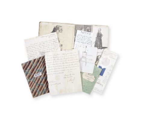 FITZHERBERT FAMILYArchive of letters, documents and other papers pertaining to the FitzHerbert family of Tissington Hall, Der