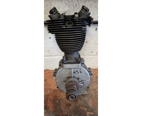 An early AJS engine, SM 1567, B266 MS93, both cases stamped 122 