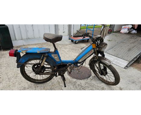 c. 1978/80 Peugeot 103 moped, frame number 855, no engine or paperwork 