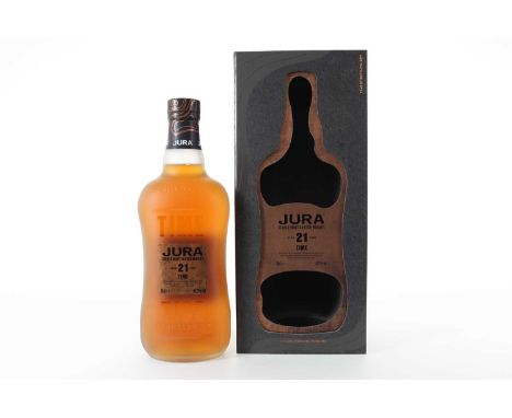 JURA 21 YEAR OLD TIDE ISLAND SINGLE MALT 46.7% ABV / 70clA stunning release from Jura, Tide is a 21 year old single malt with