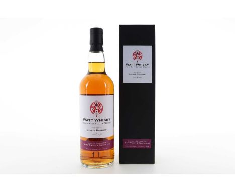 GLASGOW DISTILLERY 5 YEAR OLD WATT WHISKY & FRIENDS LOWLAND SINGLE MALT 57.1% ABV / 70clTaken from a single sherry butt, bott
