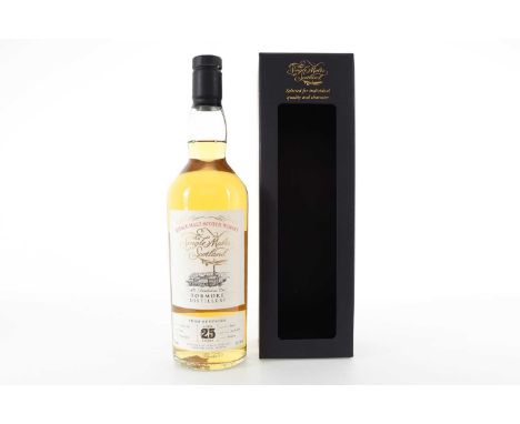 TORMORE 25 YEAR OLD THE SINGLE MALTS OF SCOTLAND SPEYSIDE SINGLE MALT  One of 206 bottles released47.1% ABV / 70cl  The Singl