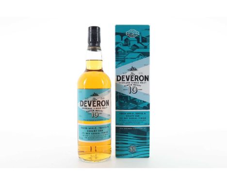 DEVERON 10 YEAR OLD HIGHLAND SINGLE MALT 40% ABV / 70clA ten year old single malt Scotch whisky from the Macduff Distillery's