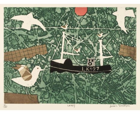 AR  * Trevelyan (Julian, 1910-1988). LK927, 1978, etching with aquatint on deckle-edged wove paper, signed, titled and number
