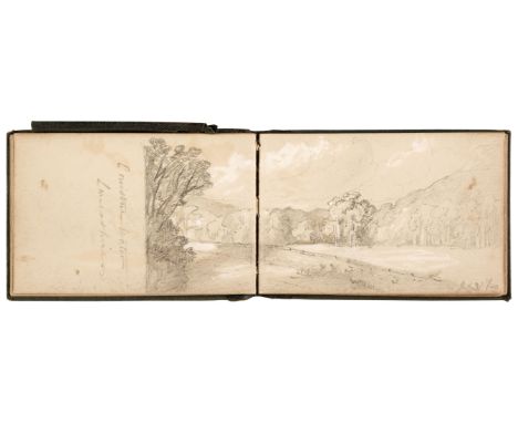 * Ferneley (Claude Lorraine, 1822-1892). Sketchbook, 1849-51, pocket sketchbook belonging to the artist Claude Lorraine Ferne