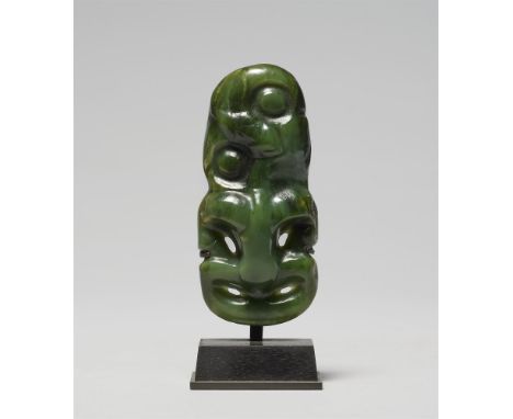 A Hei TikiThe most valuable hei-tiki are carved from pounam, a green jadelike nephrite or bowenite . Pounamu is priced Māori 