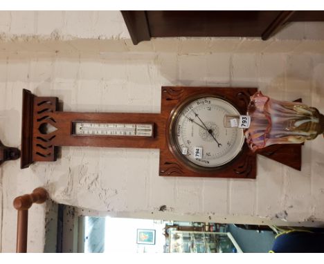 ANTIQUE ARTS & CRAFTS BAROMETER (BELFAST)