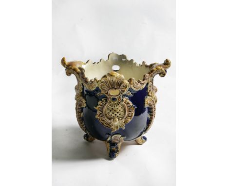 LARGE MAJOLILA PLANTER A/F