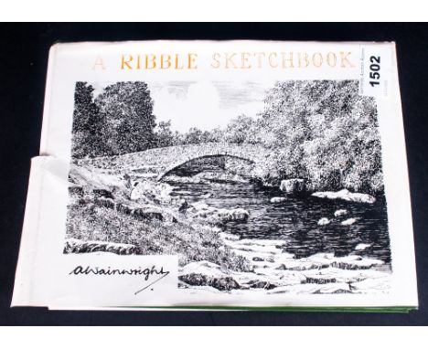 Alfred Wainwright 'Ribble Sketch Book'. Signed First Edition Copy.