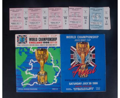 Football Interest 1966 World Championship Cup Final Souvenir Programme Wembley 1966 England v West Germany, 1966 World Champi
