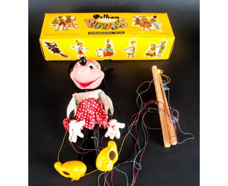Pelham Handmade Puppet 'Minnie Mouse' complete with original box. In good condition.