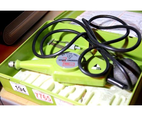 Burgess powerline 72 hobbyist speed engraver. P&amp;P Group 1 (£14+VAT for the first lot and £1+VAT for subsequent lots)
Cond