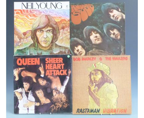 Approximately 70 albums including Neil Young, Bob Dylan, Queen, Fleetwood Mac, The Beatles etc