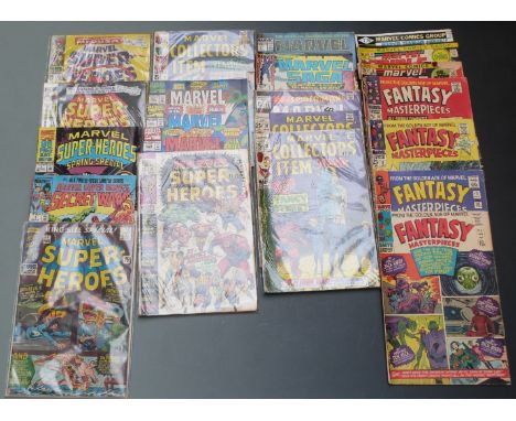 Twenty-two Marvel comics comprising Super-Heroes 1 x3, 14, 15, 21, Fall 1992 and Fall and Summer 1993, Marvel Collectors Item